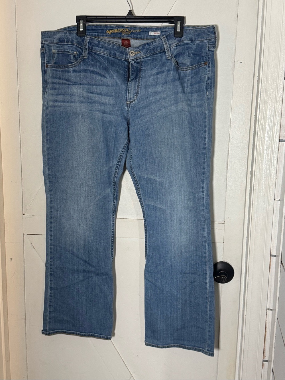 Arizona Jean Company Light Wash Wide Leg Jeans